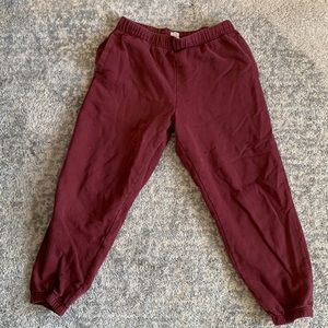 Cotton On medium burgundy sweatpants